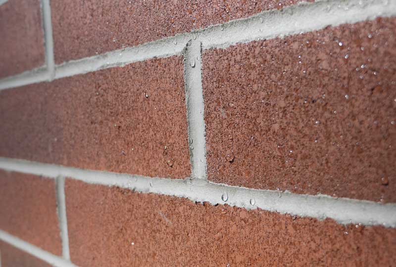 Water Repellent Concrete Masonry Wall Systems
